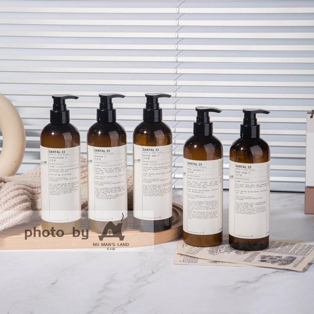 Park Hyatt Hotel Shampoo & Conditioner & Body Lotion & Shower Gel & Hand Wash 480ML | LE LABO SANTAL 33